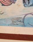 Sailors Lithograph by Raoul Duffy