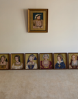 King Henry VIII and His Six Wives Needlepoint by Anne Thomas