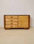 Art Deco Marble Top Sideboard