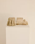 Decorative Pair of Carved Stone Lions Paws
