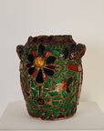 French Pique Assiette Vase