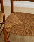 Set of x4 Rush Back Dining Chairs