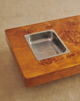 Vintage Elm Burl Coffee Table In the Manner of Willy Rizzo