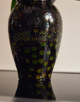 Green Speckled Vase