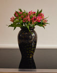 Green Speckled Vase