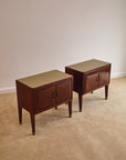 Pair of Italian Mid-Century Bedside Cabinets Attributed to Paolo Buffa (c. 1950s)