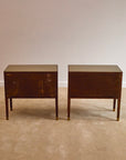 Pair of Italian Mid-Century Bedside Cabinets Attributed to Paolo Buffa (c. 1950s)