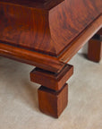 Pair of Art Deco / Italian Modernist Rosewood Bedside Cabinets, c. 1930s–1940s (In the style of Osvaldo Borsani / Paolo Buffa)
