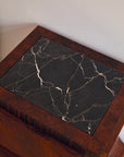 Pair of Art Deco / Italian Modernist Rosewood Bedside Cabinets, c. 1930s–1940s (In the style of Osvaldo Borsani / Paolo Buffa)