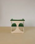 Green Velvet Space Age Armchair