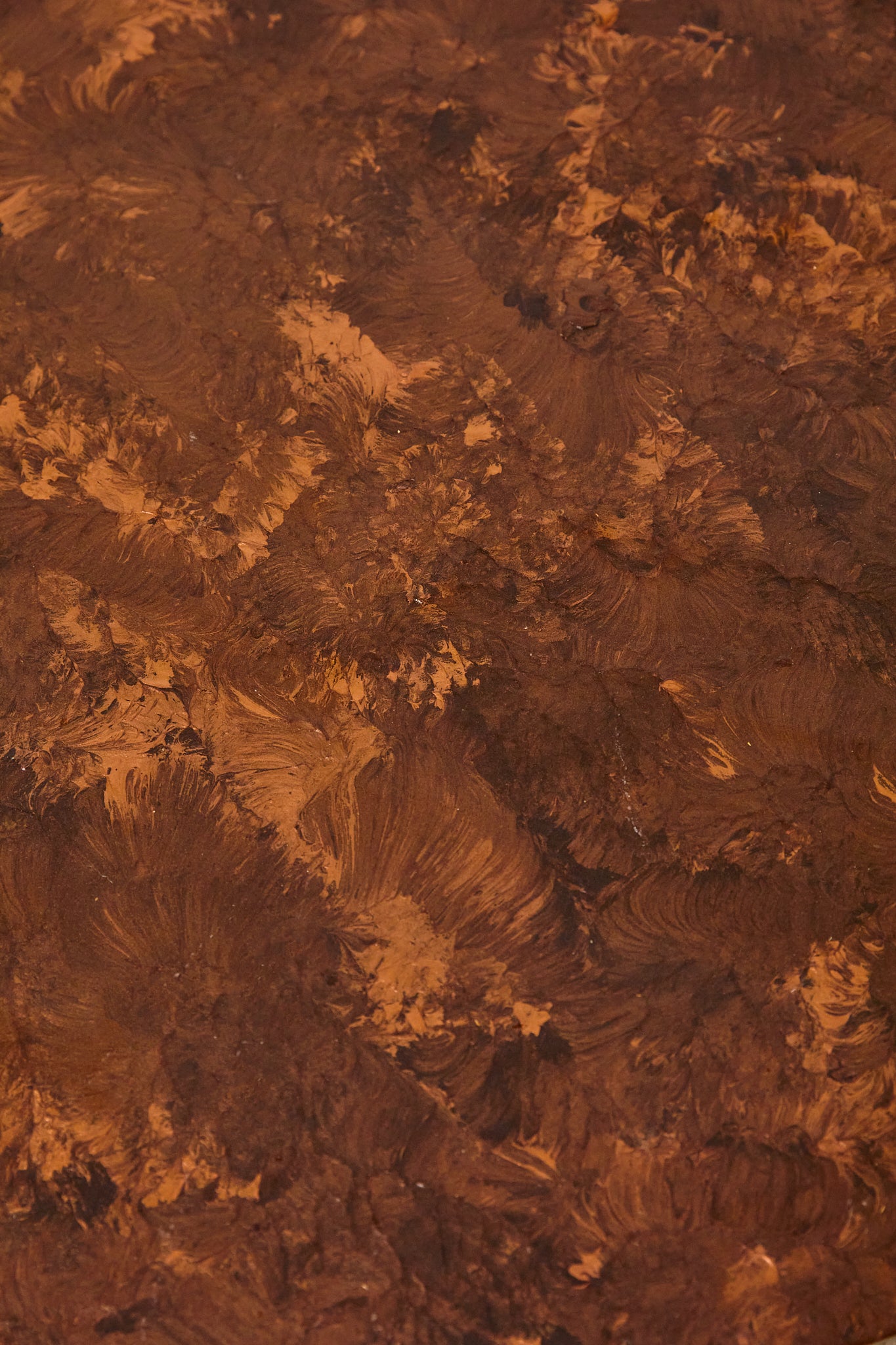 Round Italian Copper Coffee Table