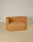 Raffia Woven Tub Sofa