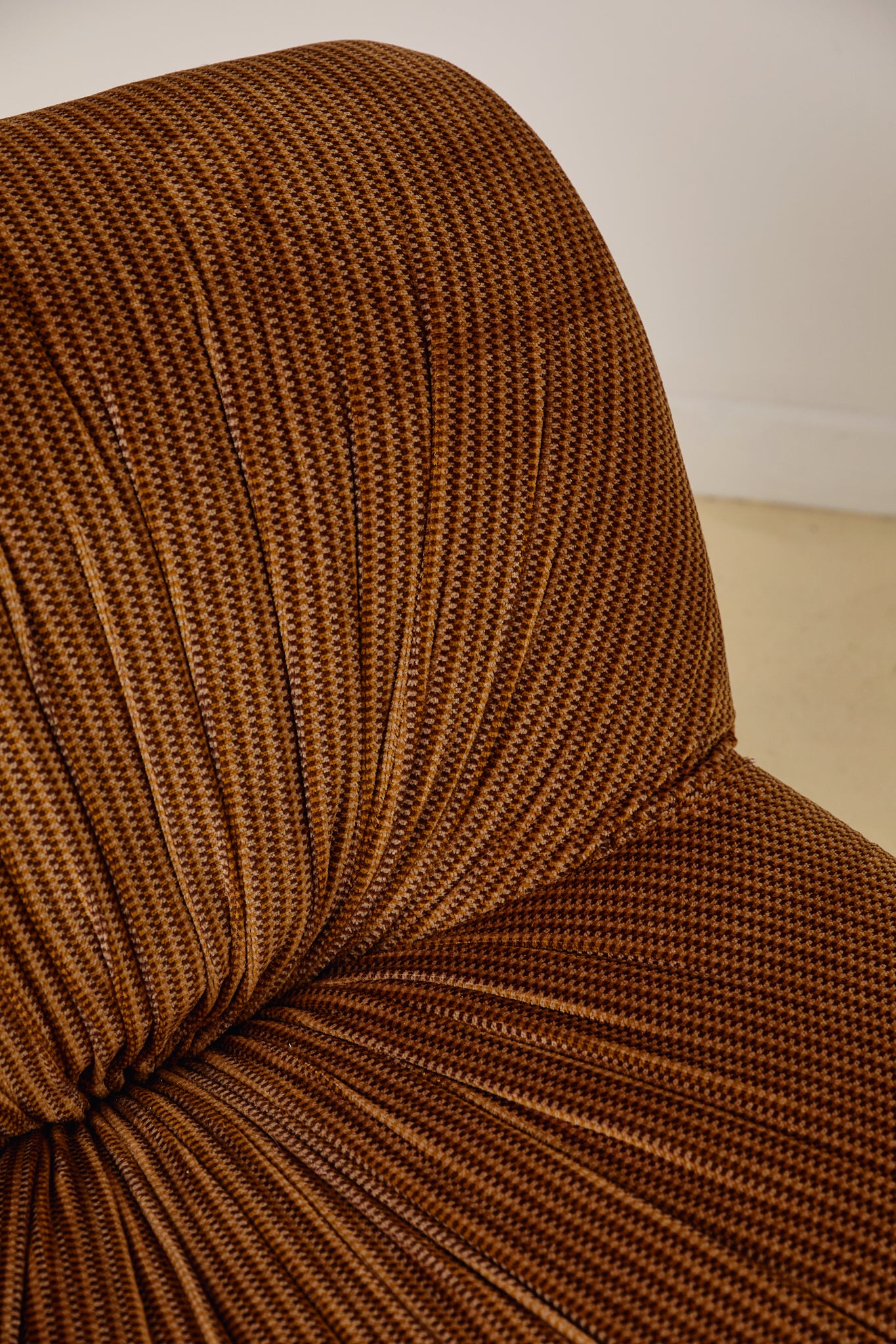 Italian Velvet Lounge Chairs 1970s