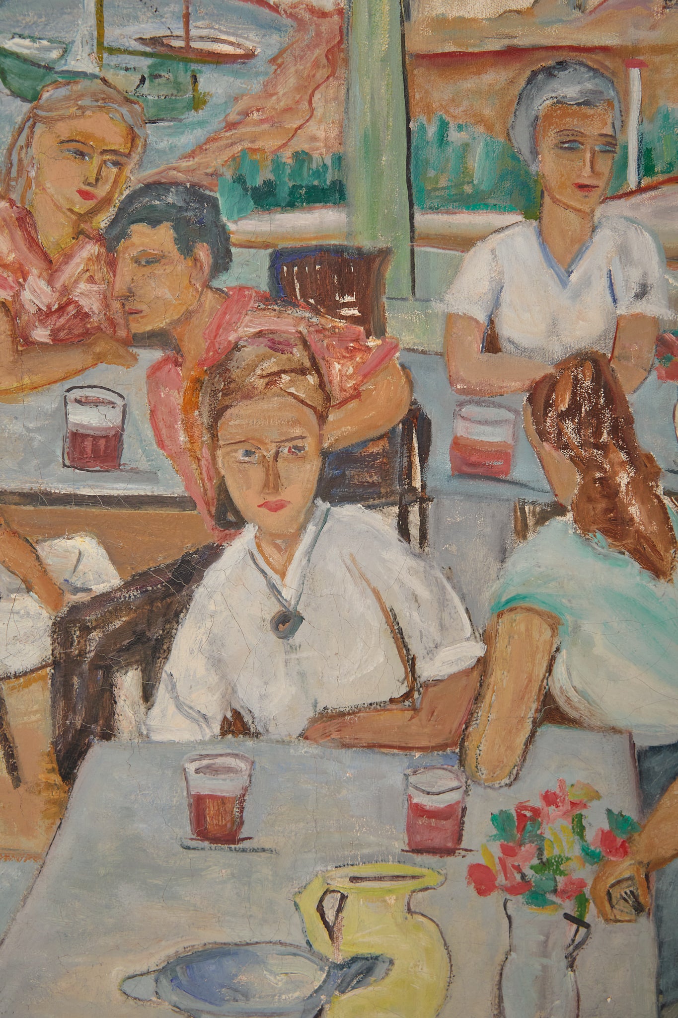 Restaurant at the Beach Tosca Tillony 1960