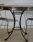 Vintage Metal Bistro Dining Set (Table & 2 Chairs)
