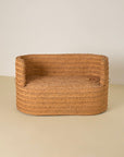 Raffia Woven Tub Sofa