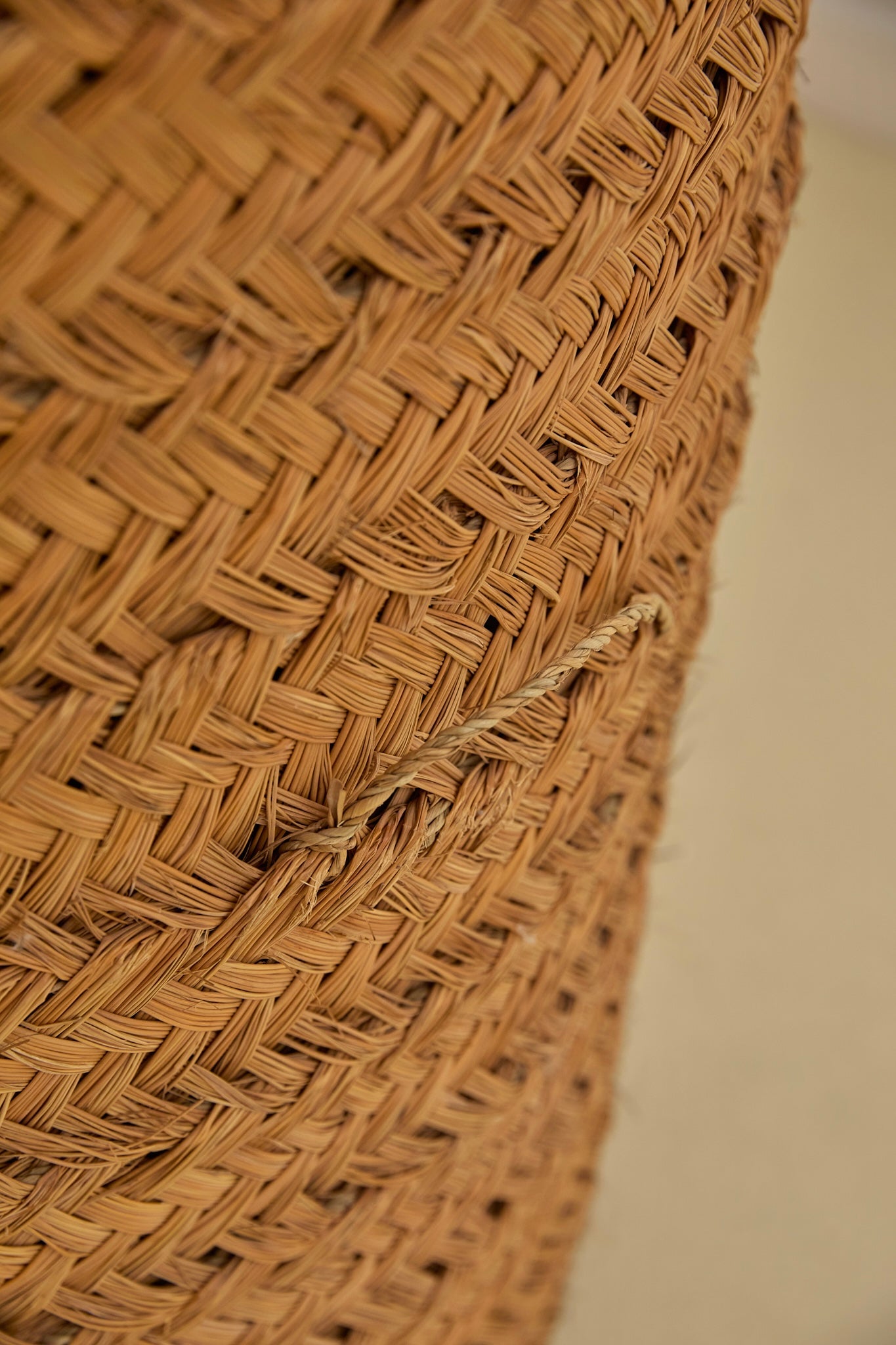 Raffia Woven Tub Sofa