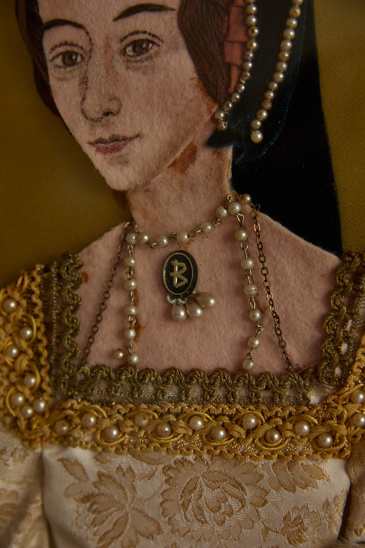 King Henry VIII and His Six Wives Needlepoint by Anne Thomas