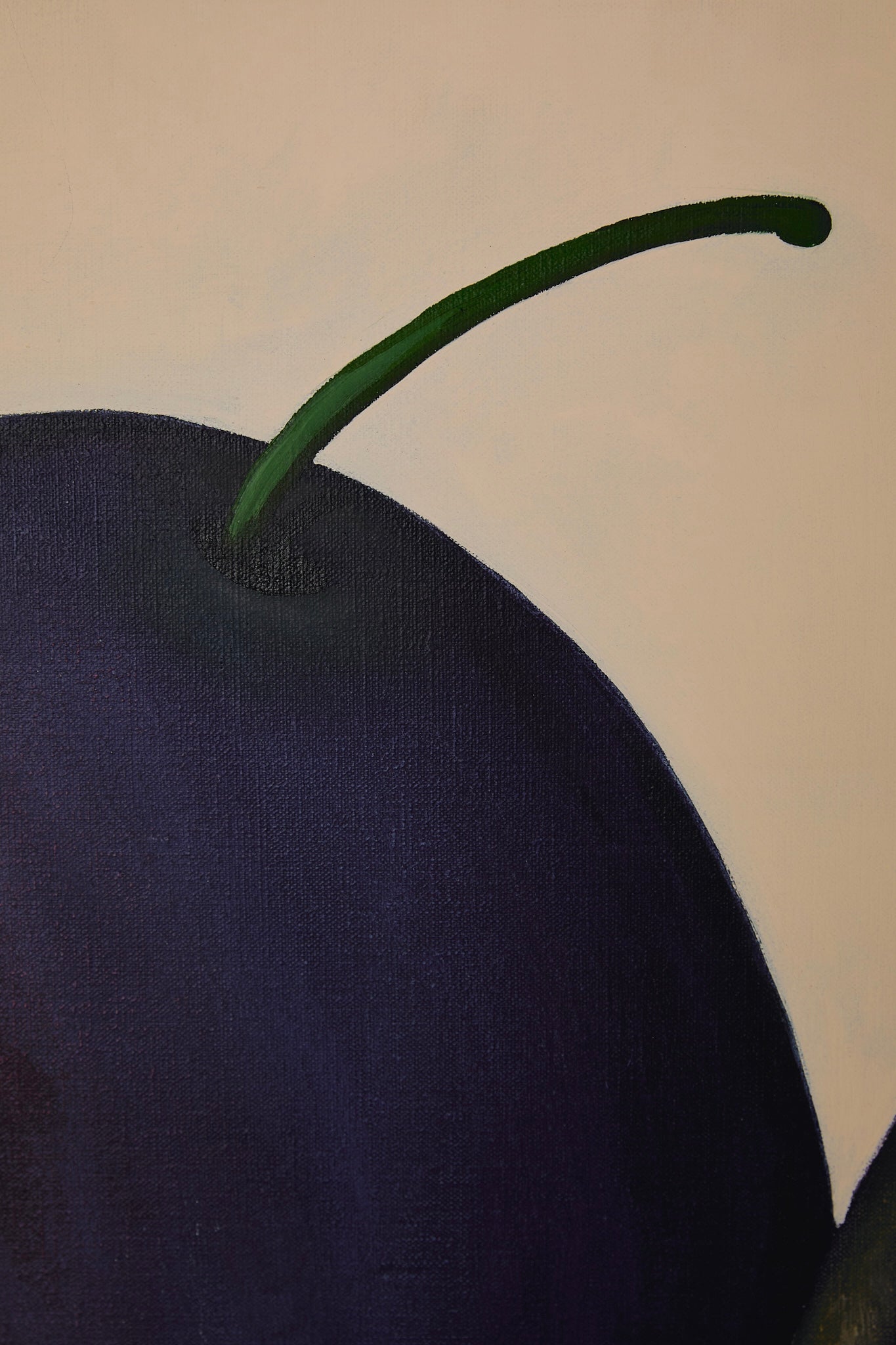 Plum Painting by W. Naca