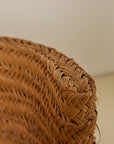 Raffia Woven Tub Sofa