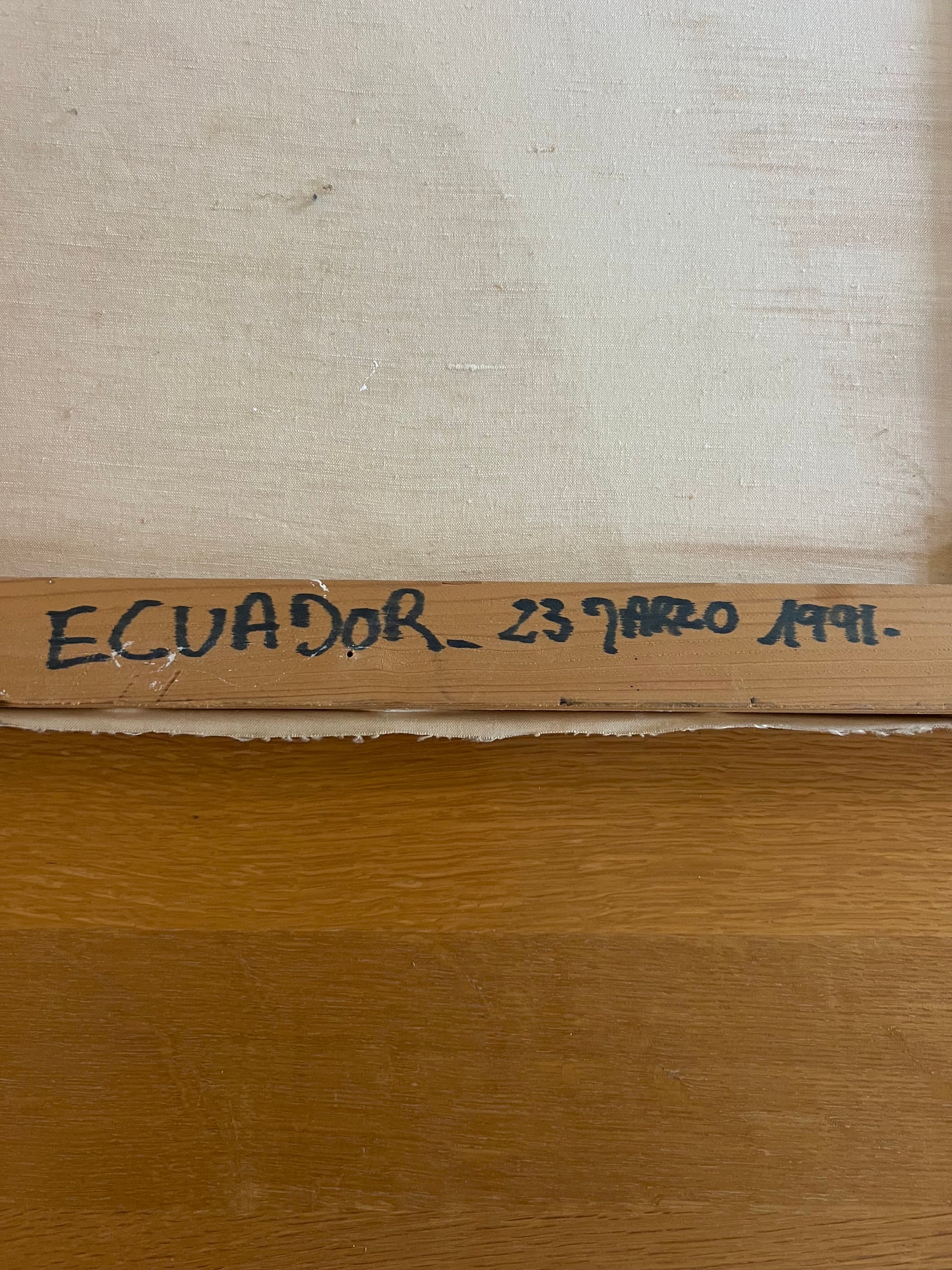 “Ecuador” By Lopez Garcia