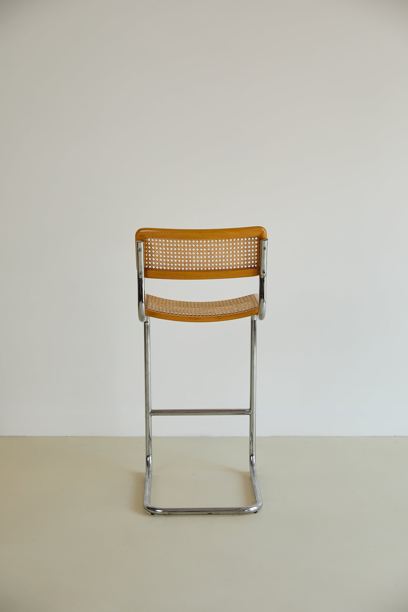 Set of x4 Marcel Bruer “Cesca” Style Bar Stools