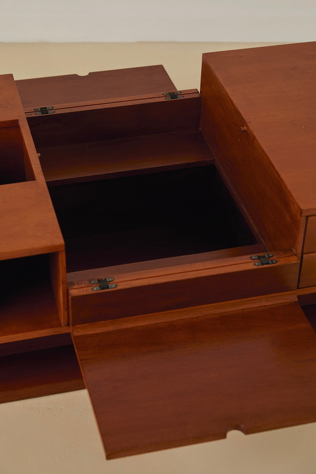 Claudio Salocchi Low Compartment Coffee Table