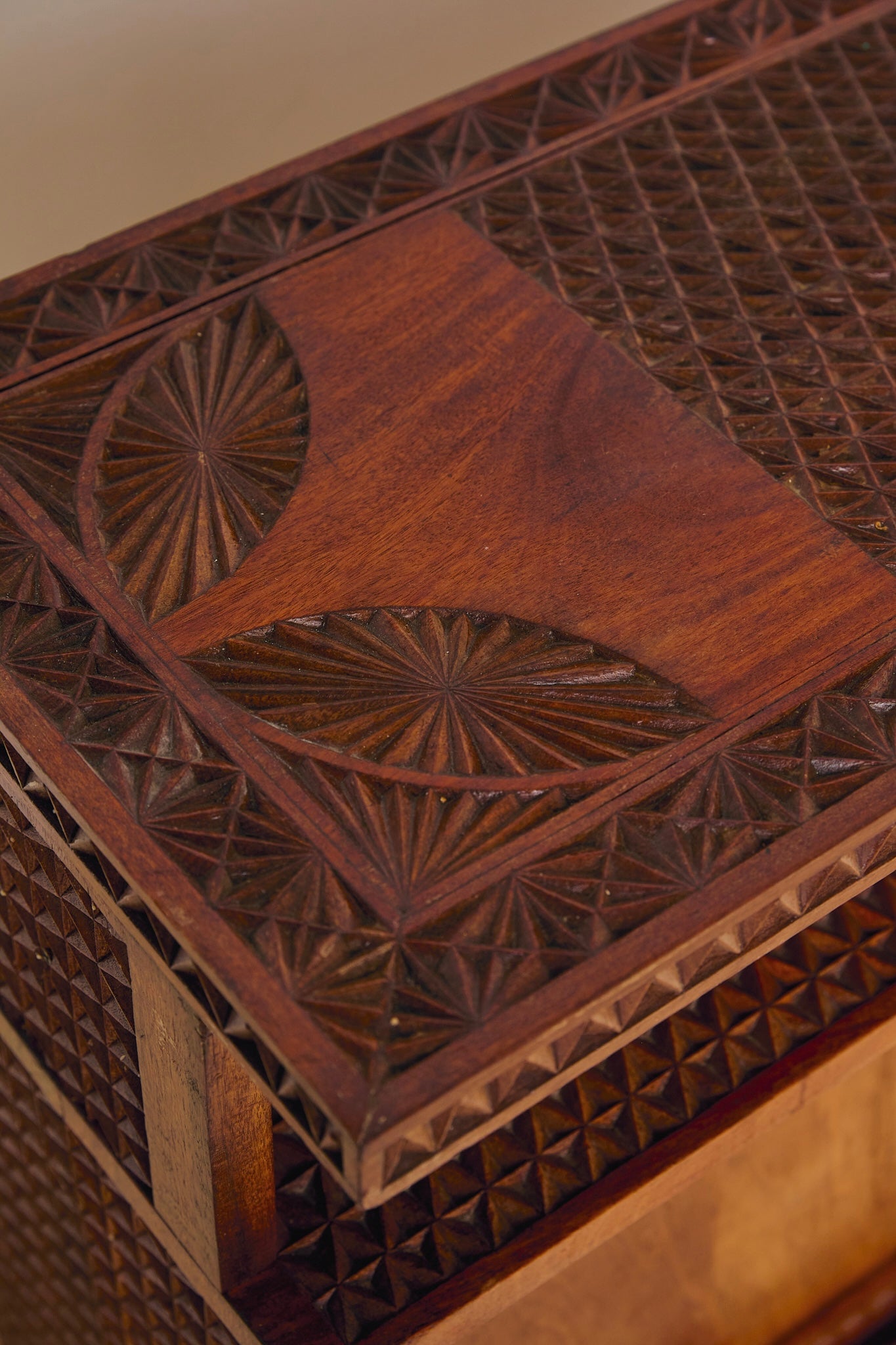 Hand Carved Sideboard From Lamu Island Kenya