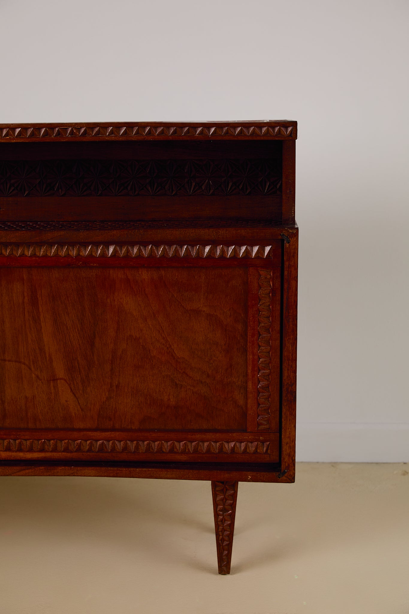 Hand Carved Sideboard From Lamu Island Kenya