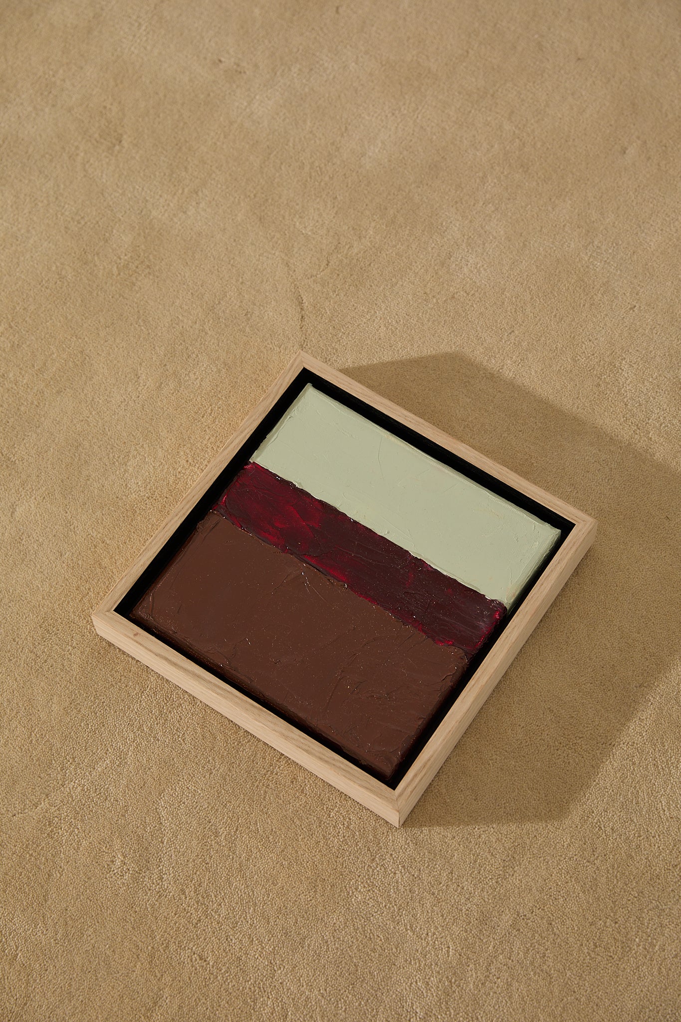 “Pistachio and Chocolate Slice”