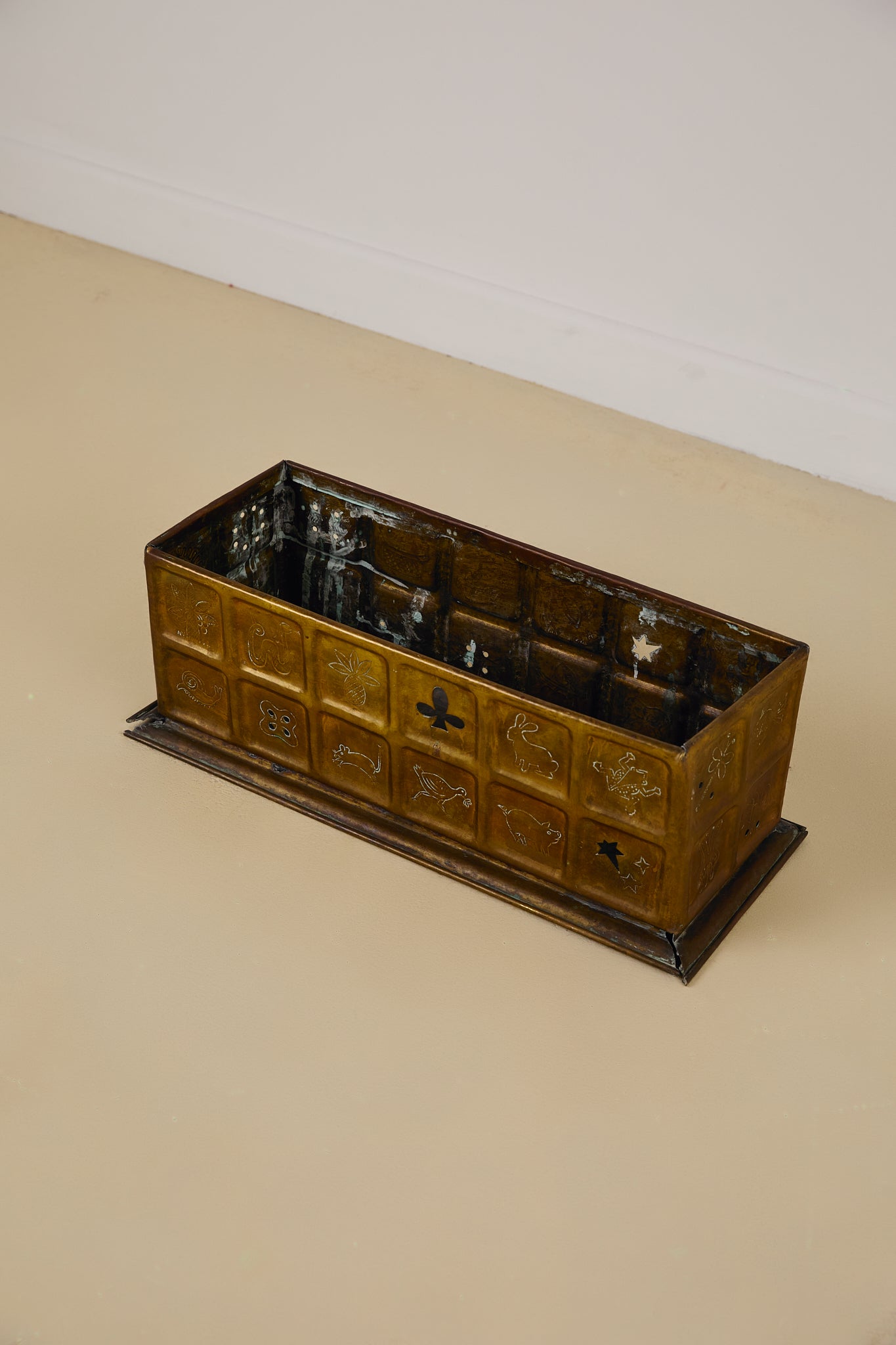 Brass Planter