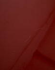 Vintage French Red Lacquered Floating Coffee Table with Canted Corners (c. 1970s)