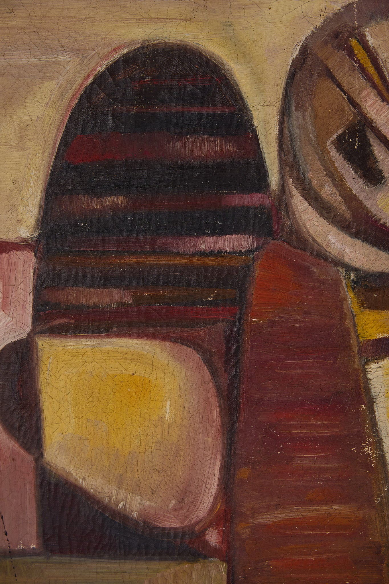 Cubist Composition With Man and Woman