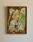Mid-Century Expressionist Oil Painting