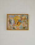 Abstract composition by Birger Forsberg 1962