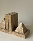 Art Deco Marble Bookends