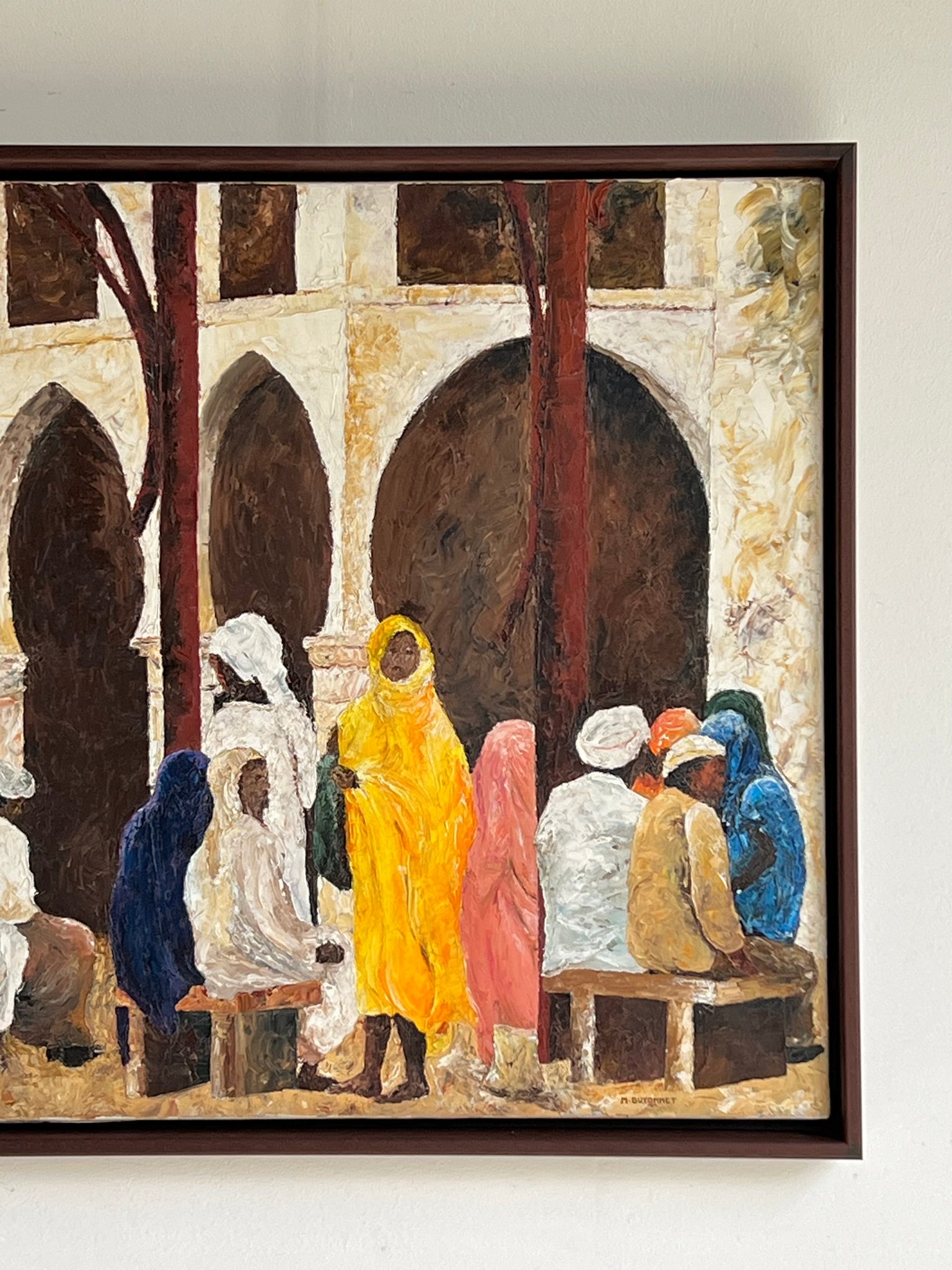 Moorish Oil On Canvas