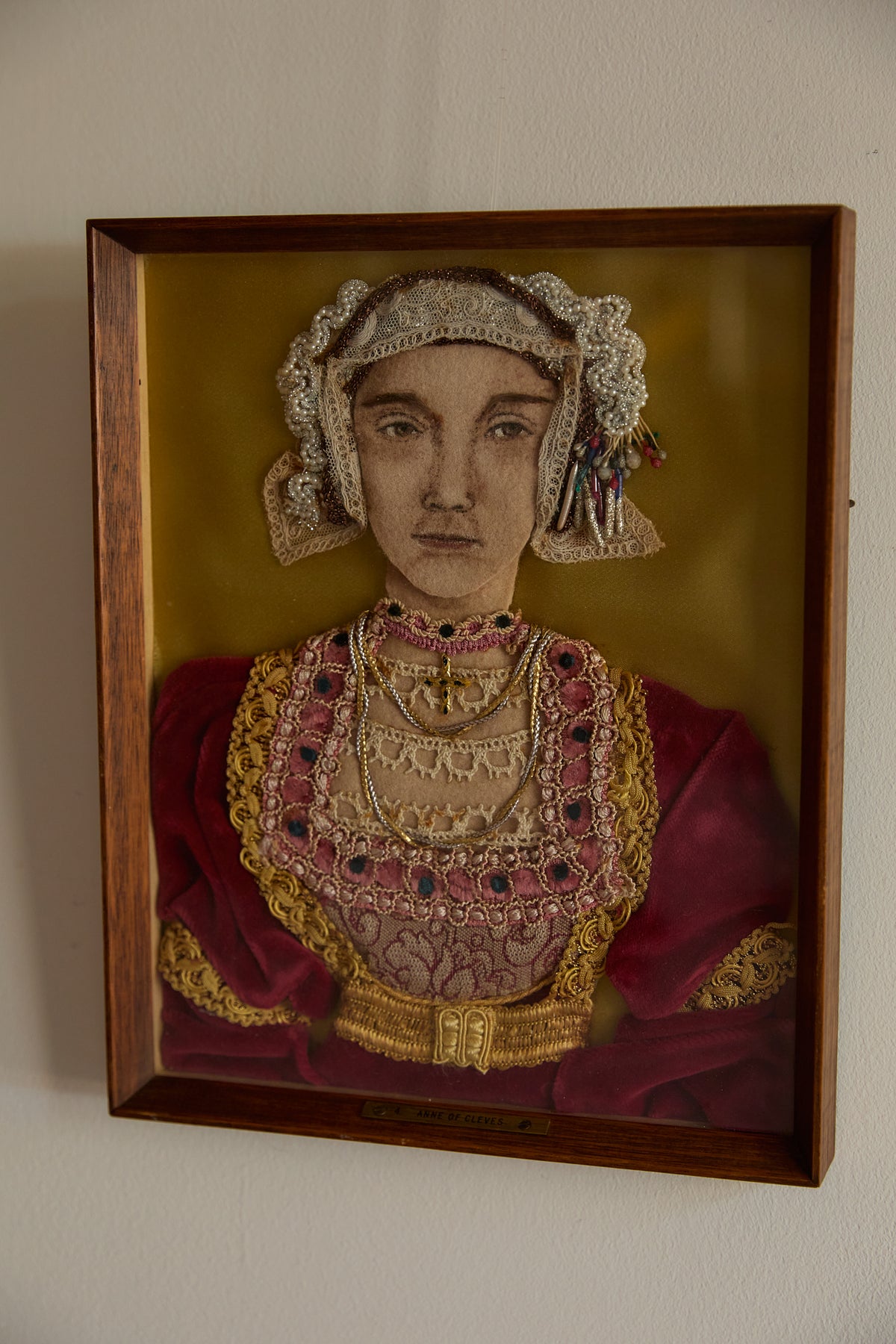 King Henry VIII and His Six Wives Needlepoint by Anne Thomas