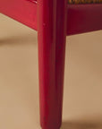Cassina Carimate Armchair Pair Stained Red