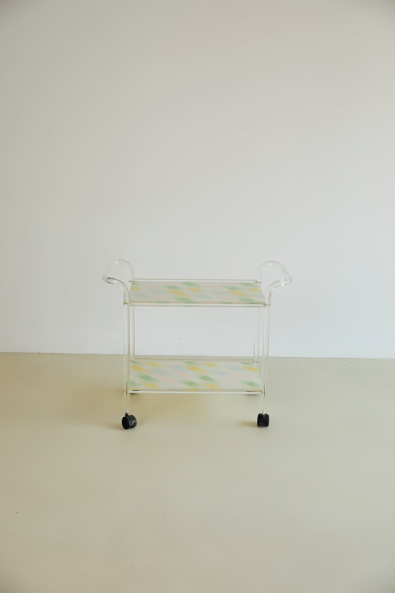 80’s Lucite Bar Cart