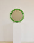 Green Italian Curved Mirror