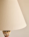 Vintage Grotto-Style Mosaic Shell Table Lamps – A Pair