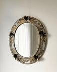 Metal Rose Mirror