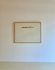 Red Line Oil on Canvas