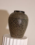 Scroll Pattern Vase