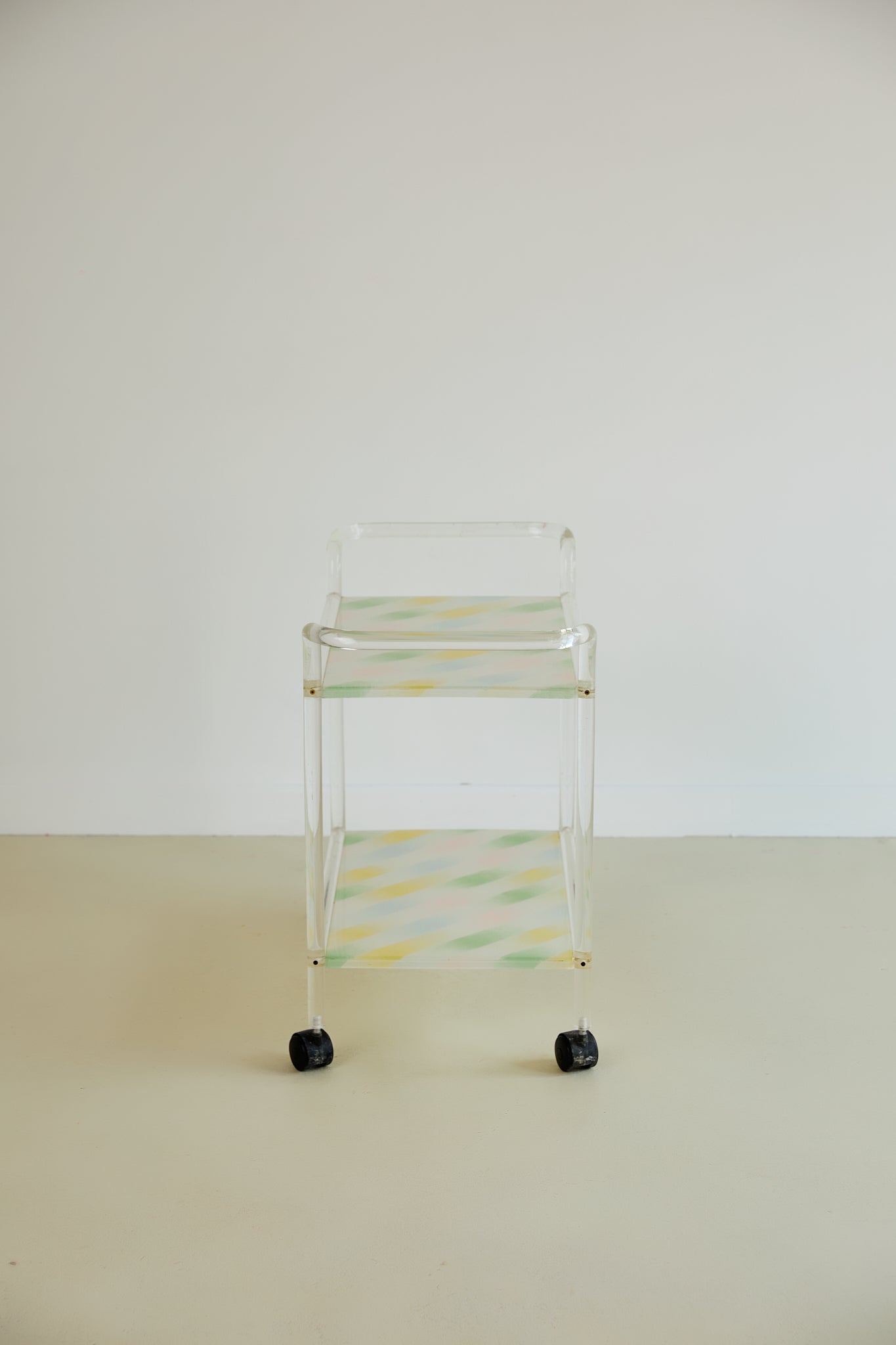 80’s Lucite Bar Cart
