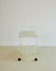 80’s Lucite Bar Cart