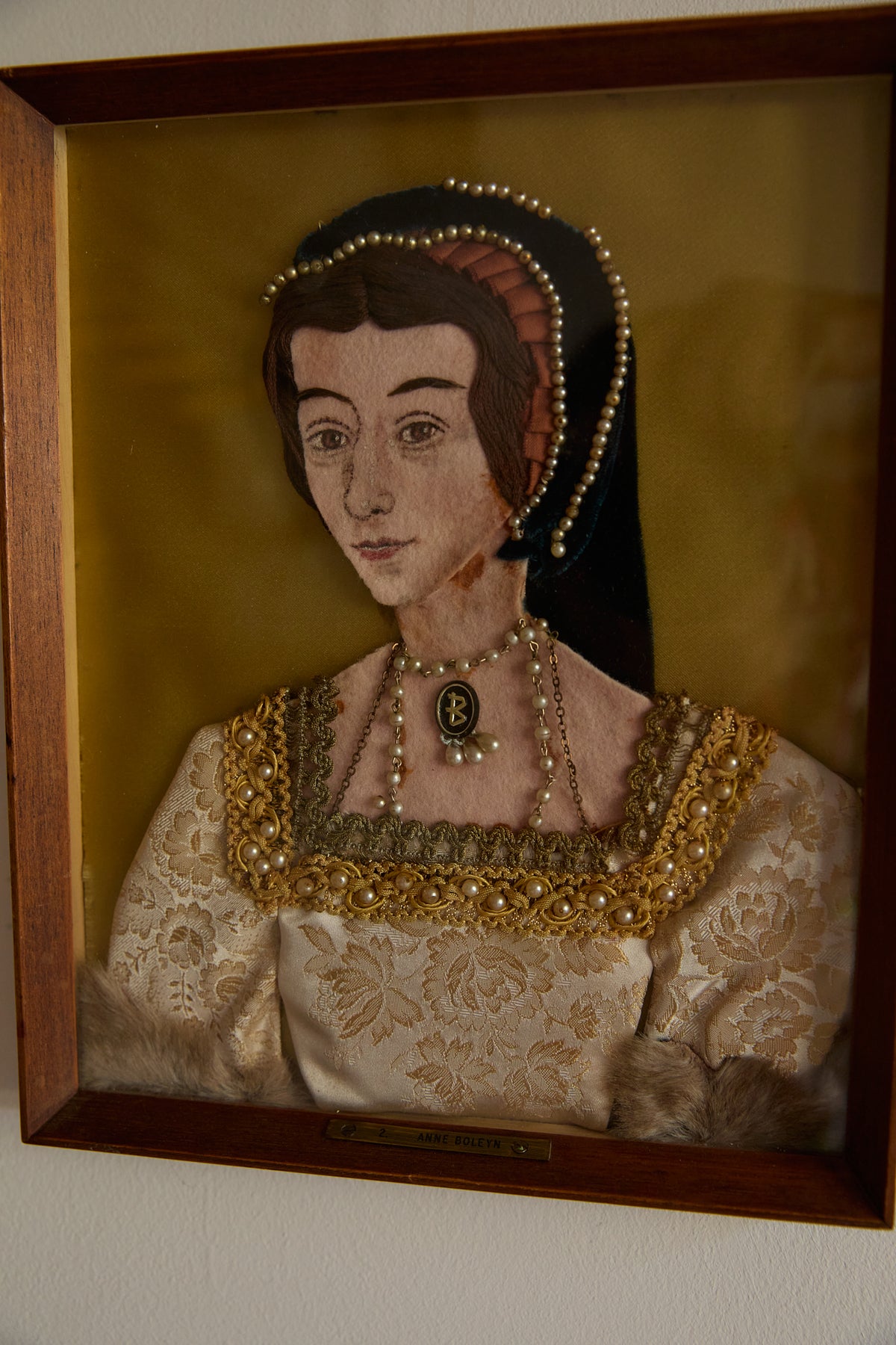 King Henry VIII and His Six Wives Needlepoint by Anne Thomas