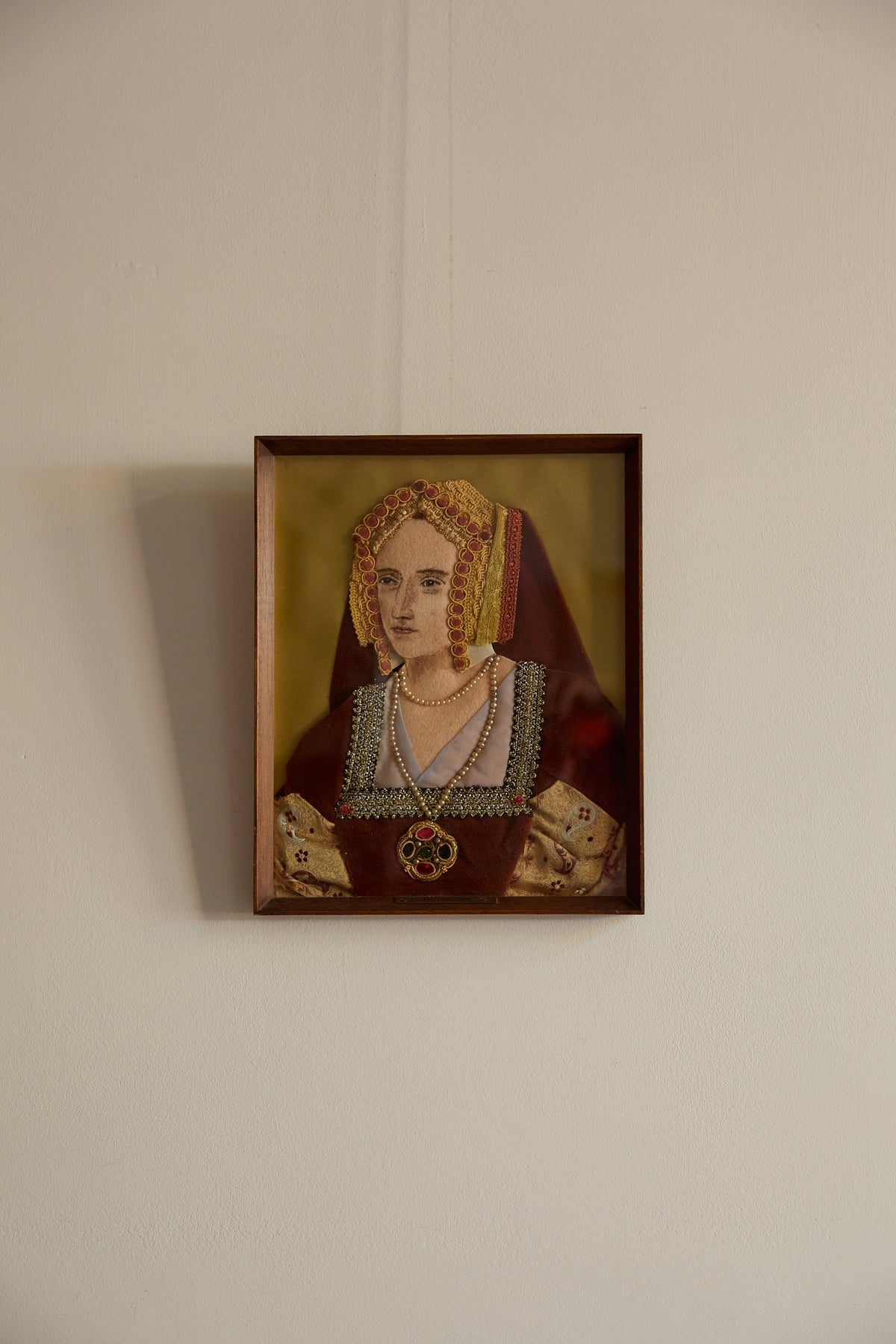 King Henry VIII and His Six Wives Needlepoint by Anne Thomas