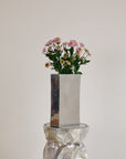 Hand Cast Aluminium Vase